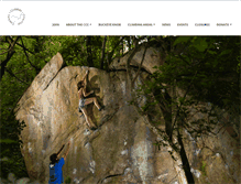 Tablet Screenshot of carolinaclimbers.org